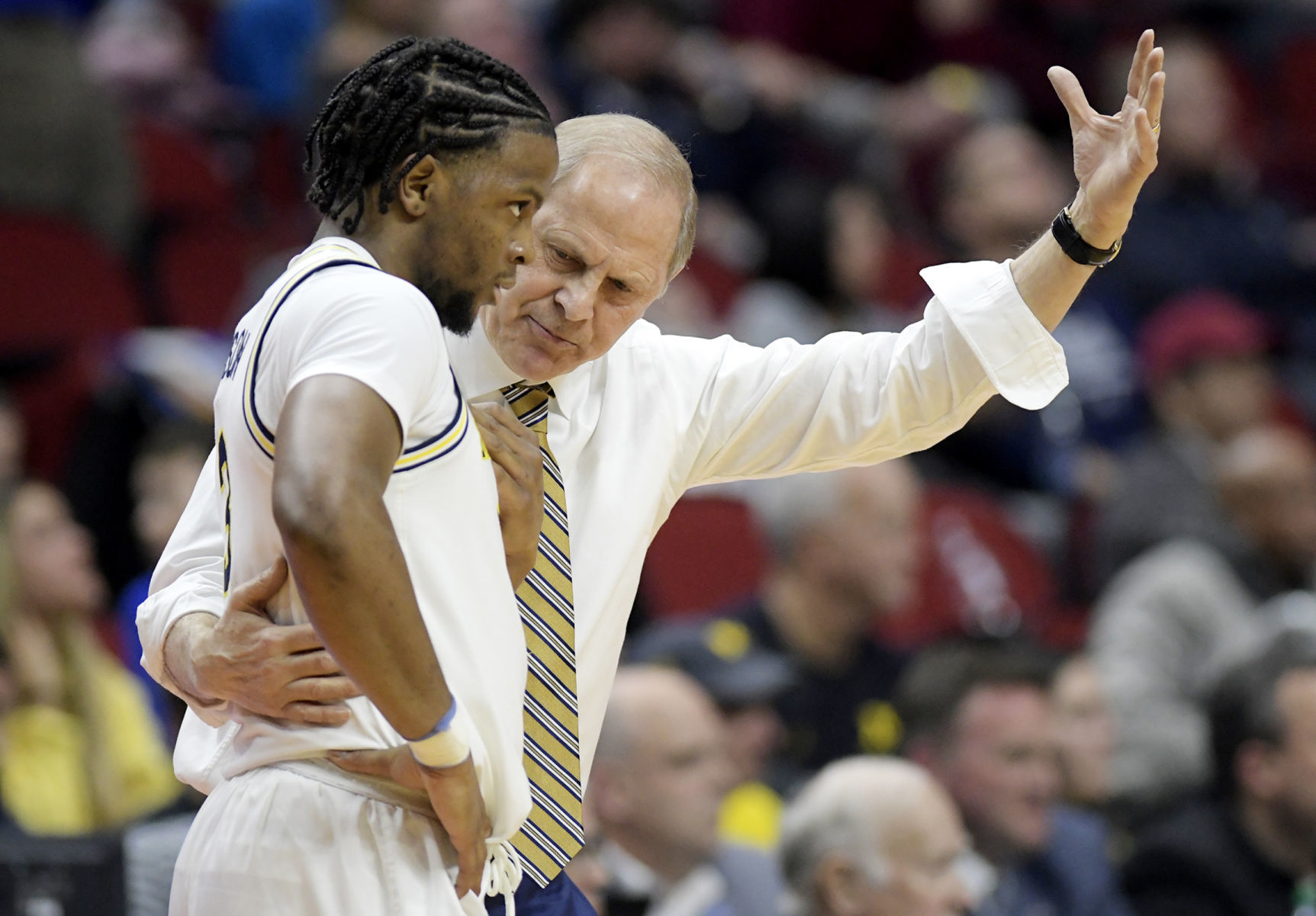 Michigan head coach John Beilein